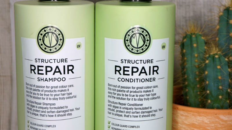 Maria Nila - Structure Repair Shampoo & Conditioner beauty, shampoo, conditioner, maria nila, review, hair,