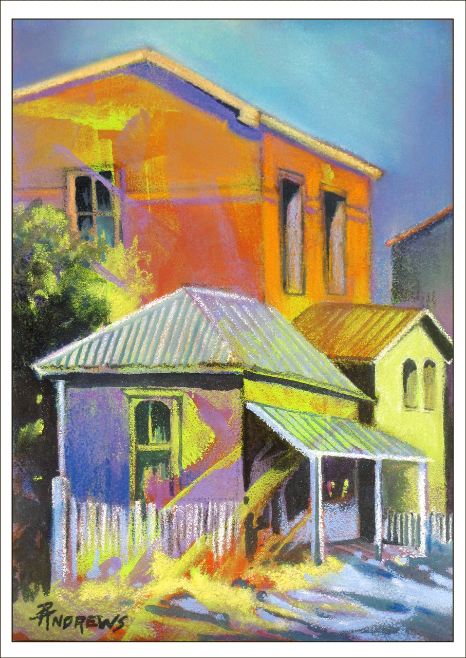 Artists Of Texas Contemporary Paintings and Art Village Glow...Semi