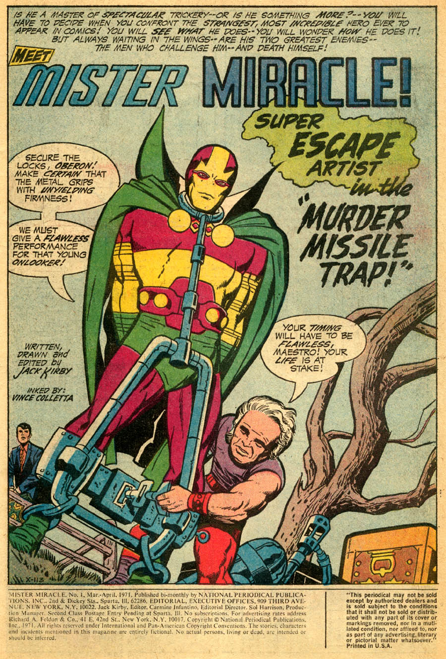 Mister Miracle by Jack Kirby (New Edition) by Kirby, Jack