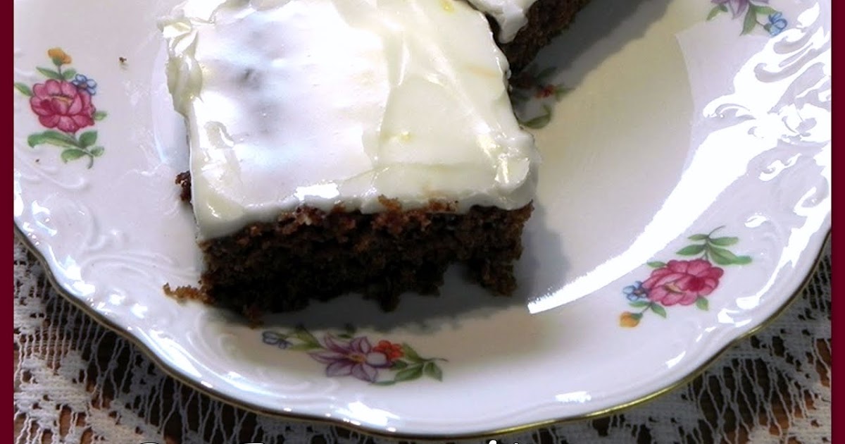 The Iowa Housewife Molasses Cake Bars