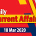 Kerala PSC Daily Malayalam Current Affairs 18 Mar 2020