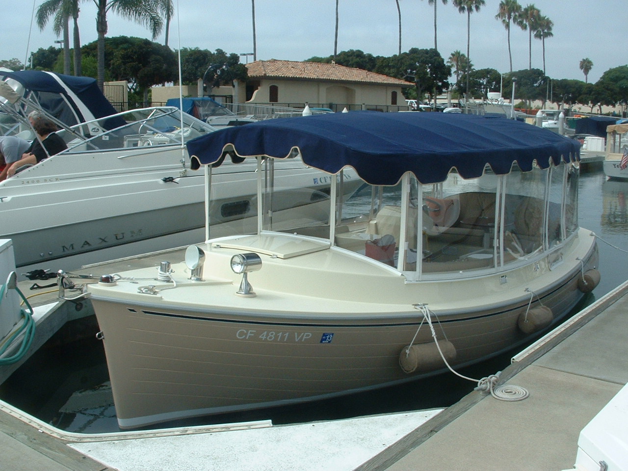 Used Duffy Electric Boats (714) 9316710 or For Sale 2011 Duffy 22 Cuddy Cabin