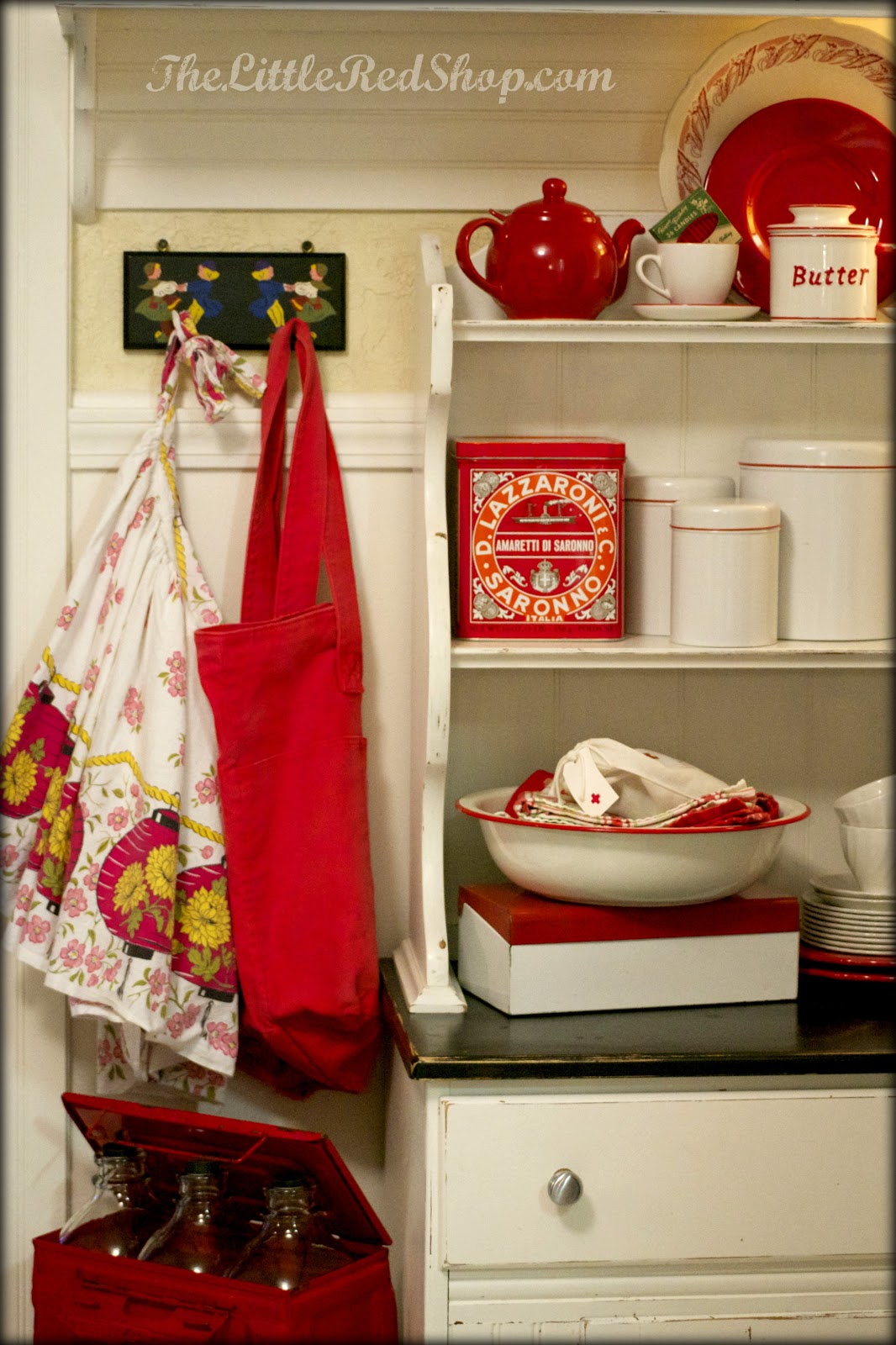 Vintage Farmhouse Kitchen ~ Before & After