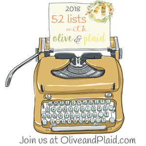 52 lists with Olive & Plaid