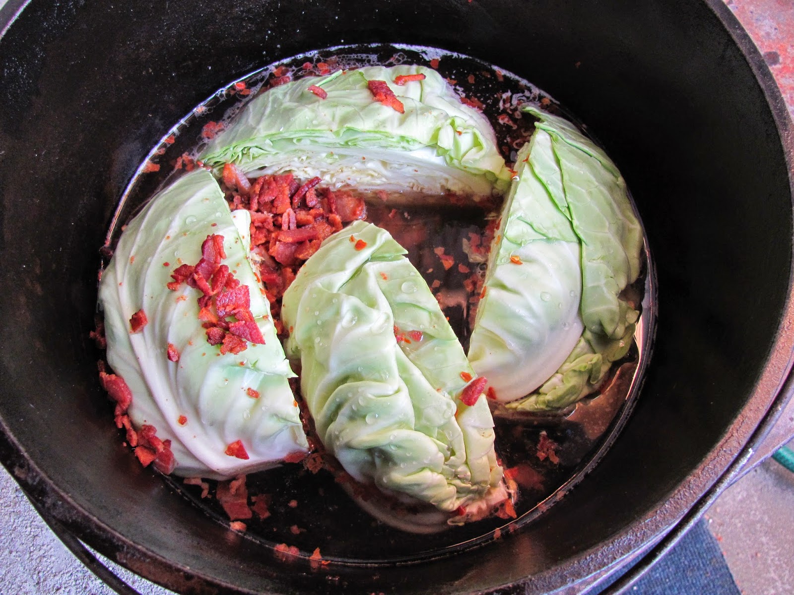 Rogue Dutch Oven Cookers Fast, Camp Corned Beef and Cabbage