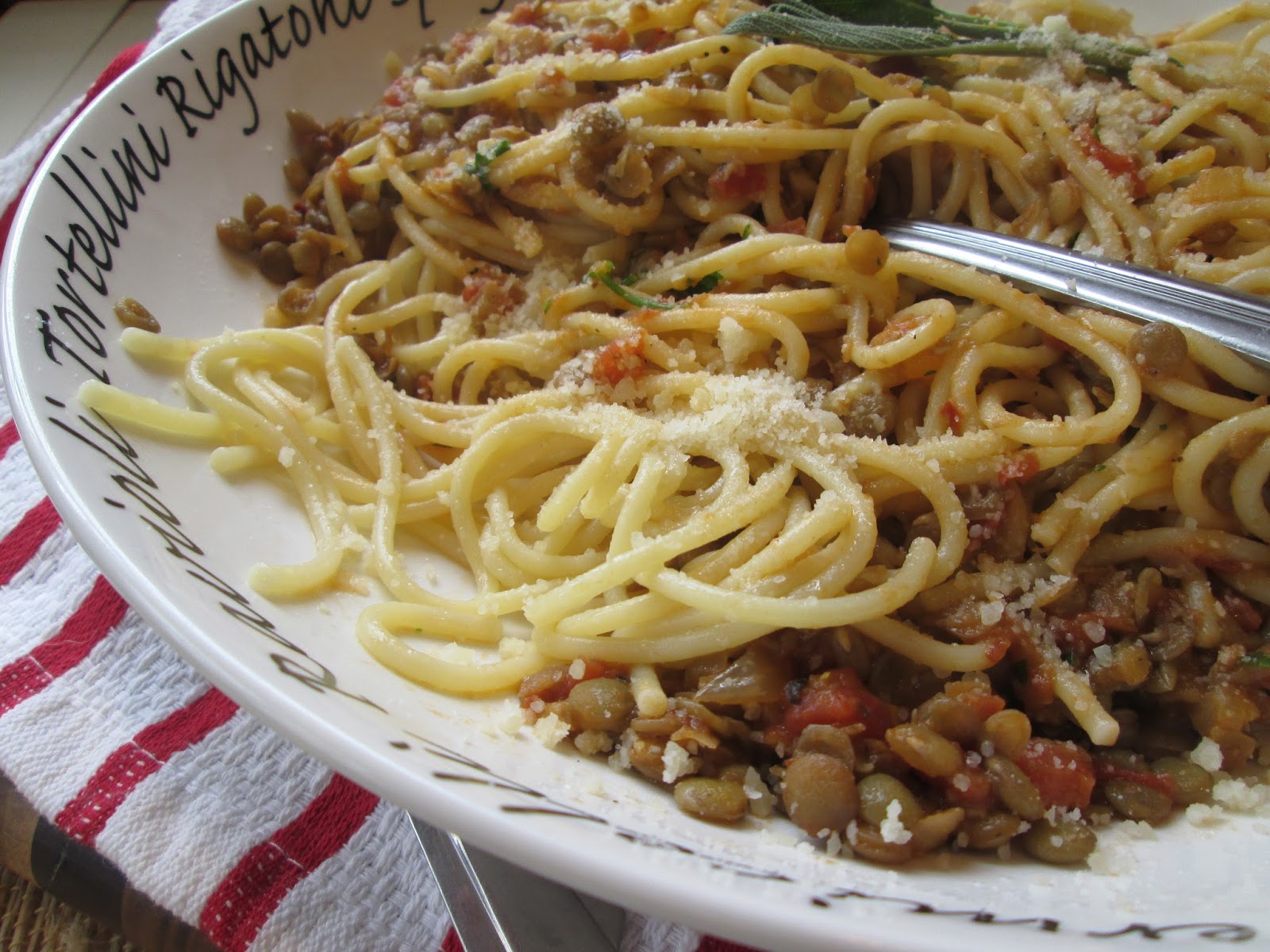 Stirring the Pot: Tessa's Spaghetti with Lentil Ragu