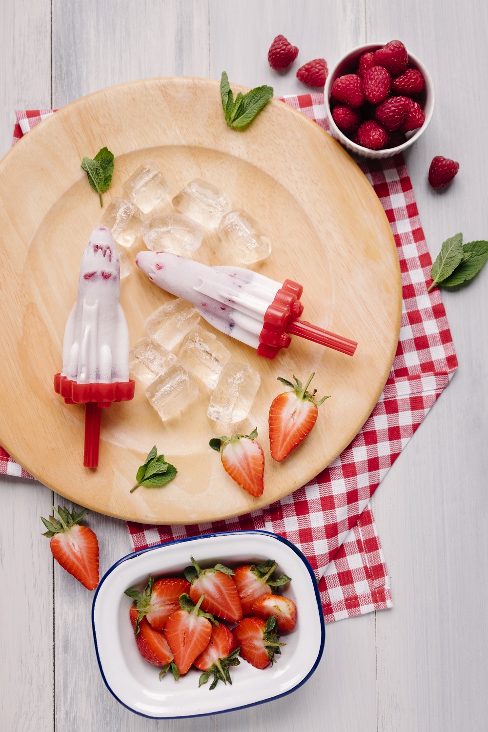 Super Fruity Milkshake Lollies