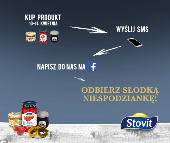 Odbierz słodką niespodziankę od Stovit Konkurs