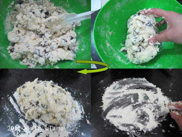 Resep Scone Kismis dengan Potongan Coklat