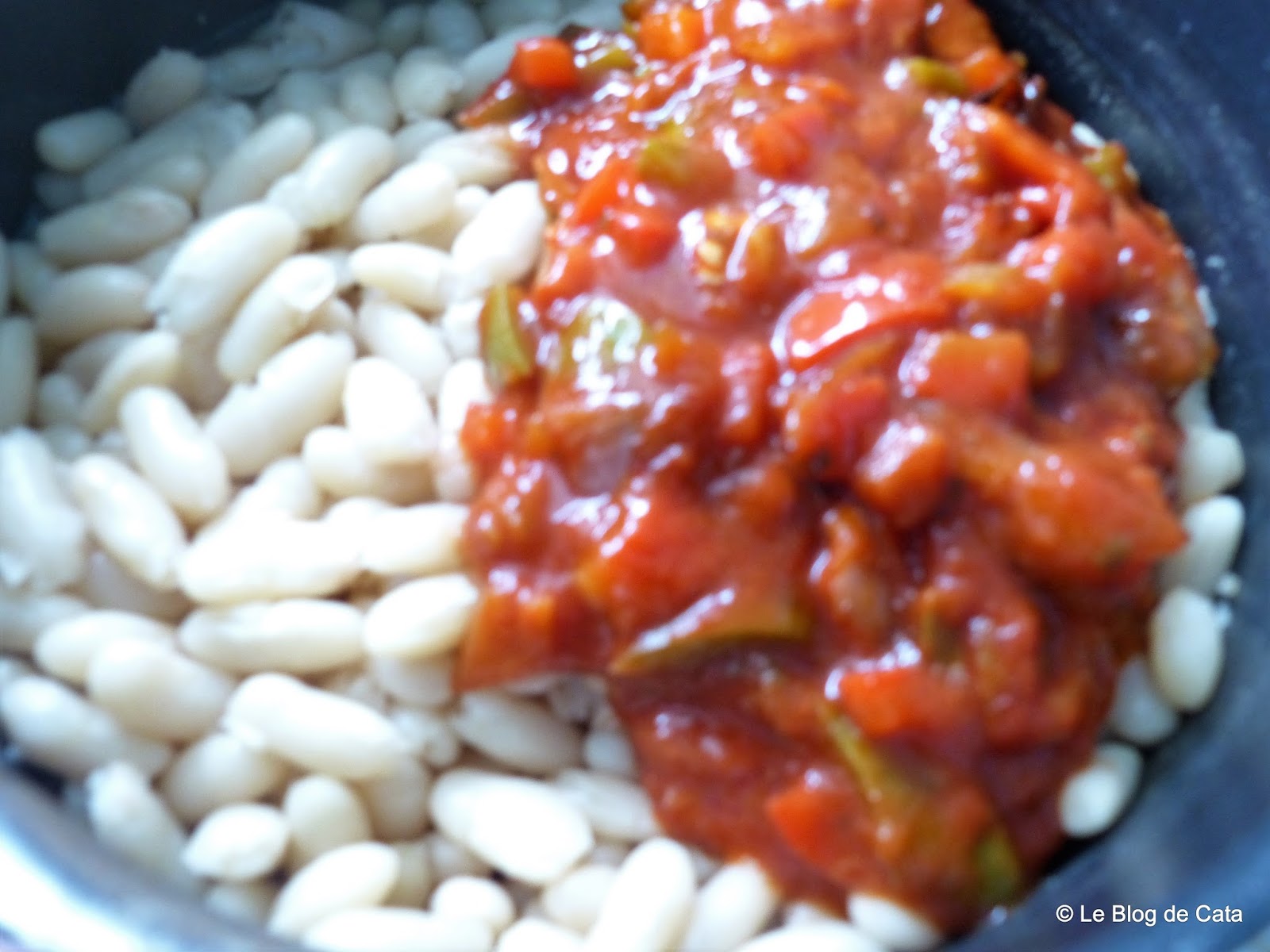 Le blog de Cata: Palette de porc fraîche aux haricots mogettes