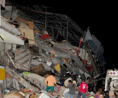 fotos del terremoto en Ecuador terremoto ecuador fotos