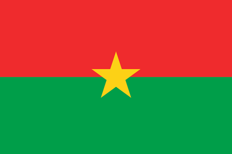 Bendera negara Burkina Faso Bendera negara Burkina Faso