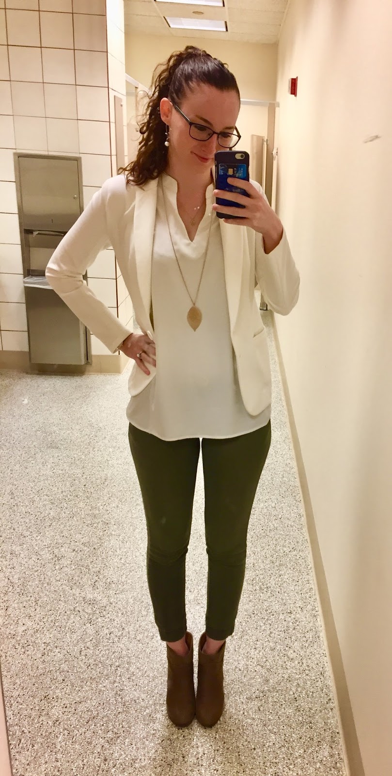 business casual with booties