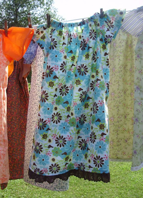 Peasant Dress Quick Cutting Tutorial and Pattern. — PACountryCrafts