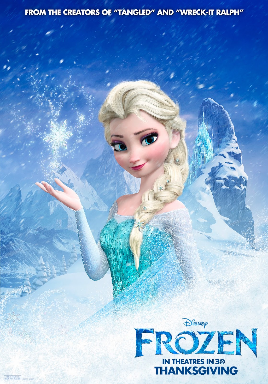 Disneys Frozen 3D Animation Movie HD Wallpapers And Poster