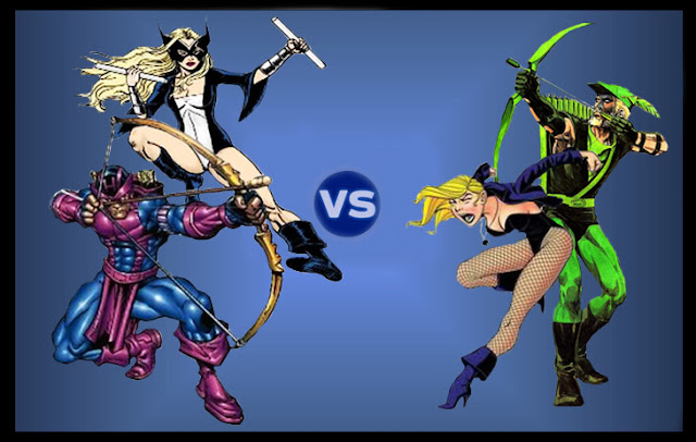 Hawkeye / Mockingbird vs Green Arrow / Black Canary