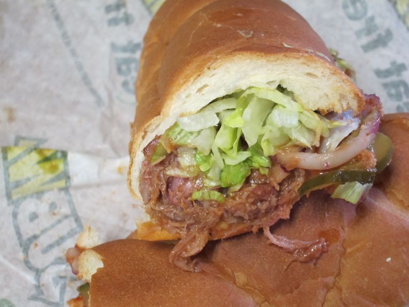 Review Subway BBQ Pulled Pork Sub