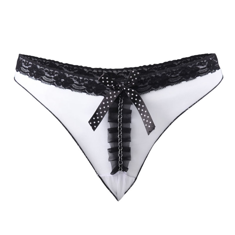 Jual Celana Dalam Wanita Impression G-String White - Baju Tidur Seksi