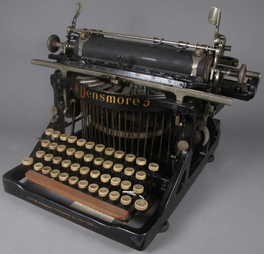 oz.Typewriter The Swedish Densmore Typewriter