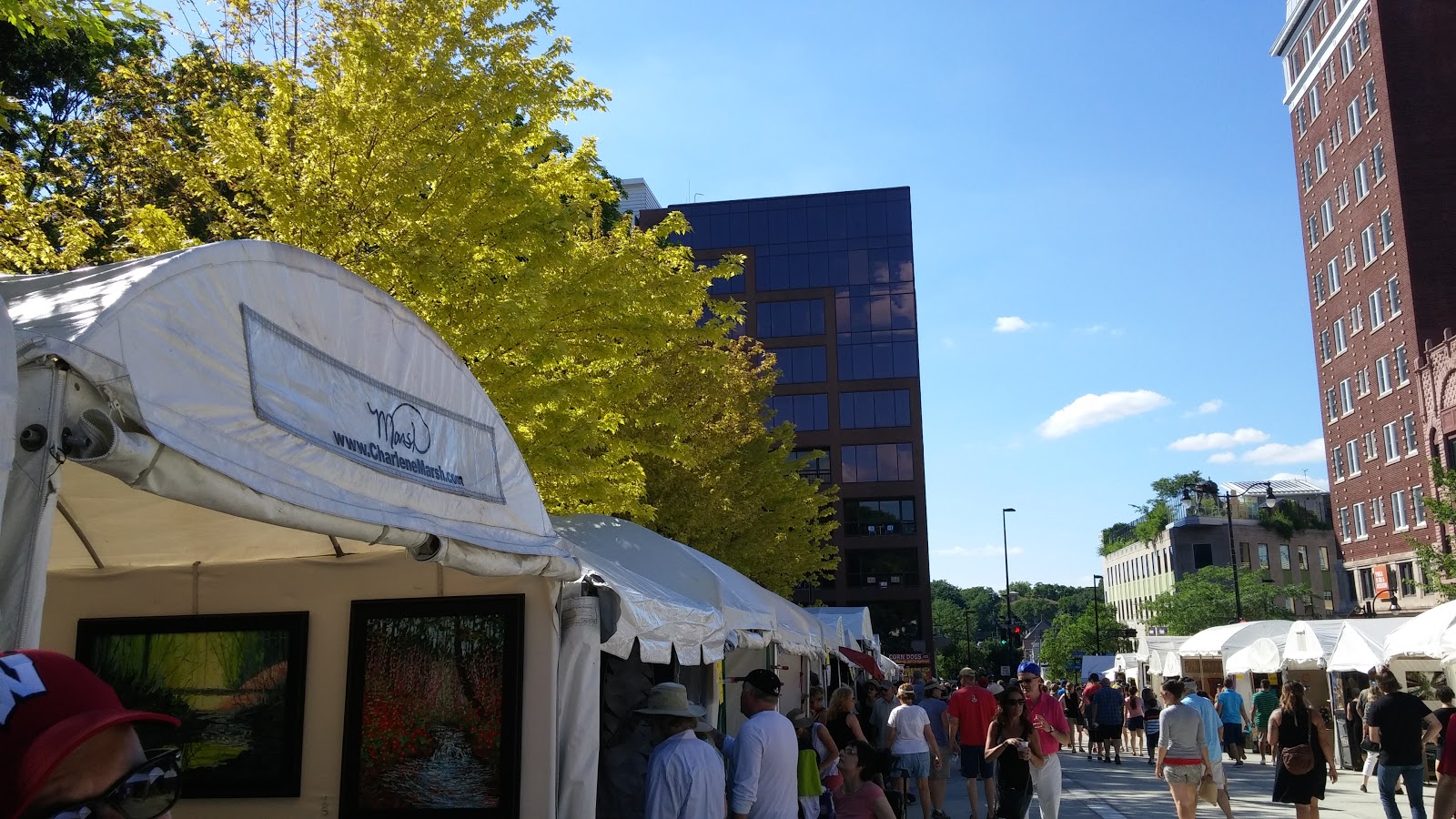Enderle Travelblog Madison Art Fair on the Square