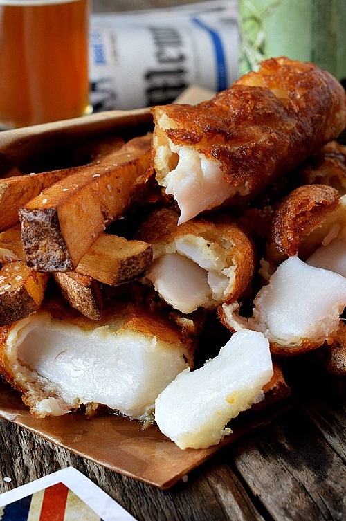 Oven Baked Cod with Chips The Best Recipes