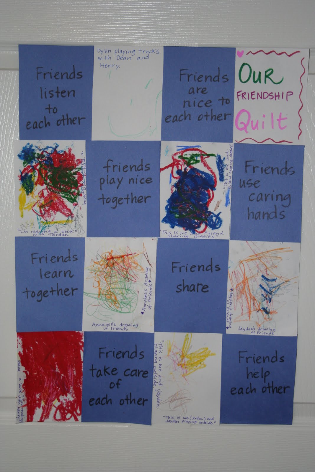 MeadowlarkSchool Friendship Quilt