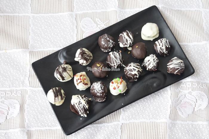Chocolate Paan Balls - Diwali Special Recipe - चॉकलेट पान बॉल्स रेसिपी - Priya R - Magic of Indian Rasoi