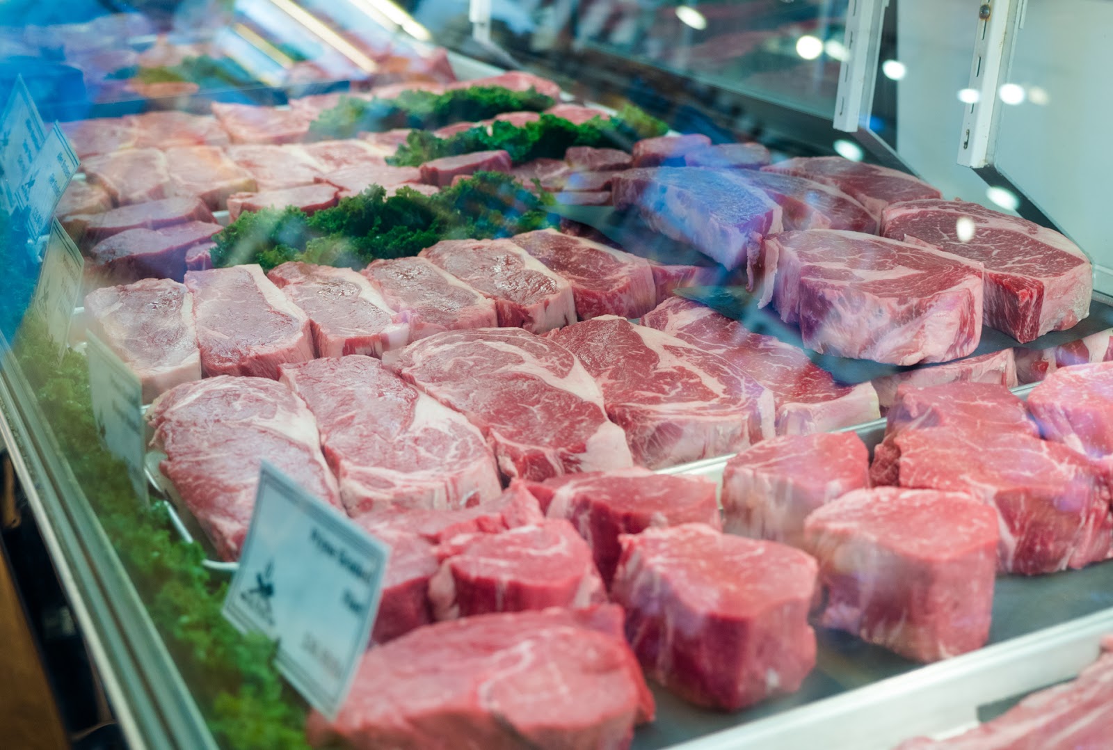 Local Food Rocks: Meat Counter at Avon Prime Meats