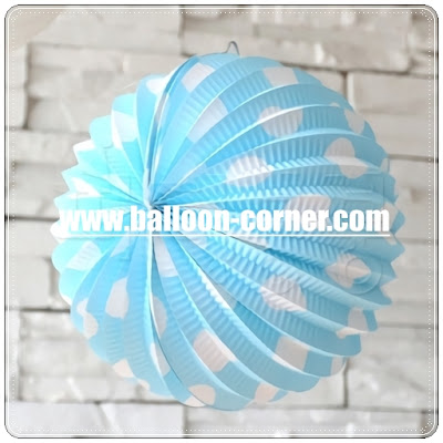 Lampion Gantung Kertas Model Watermelon Polkadot Lampion Gantung Kertas Model Watermelon Polkadot