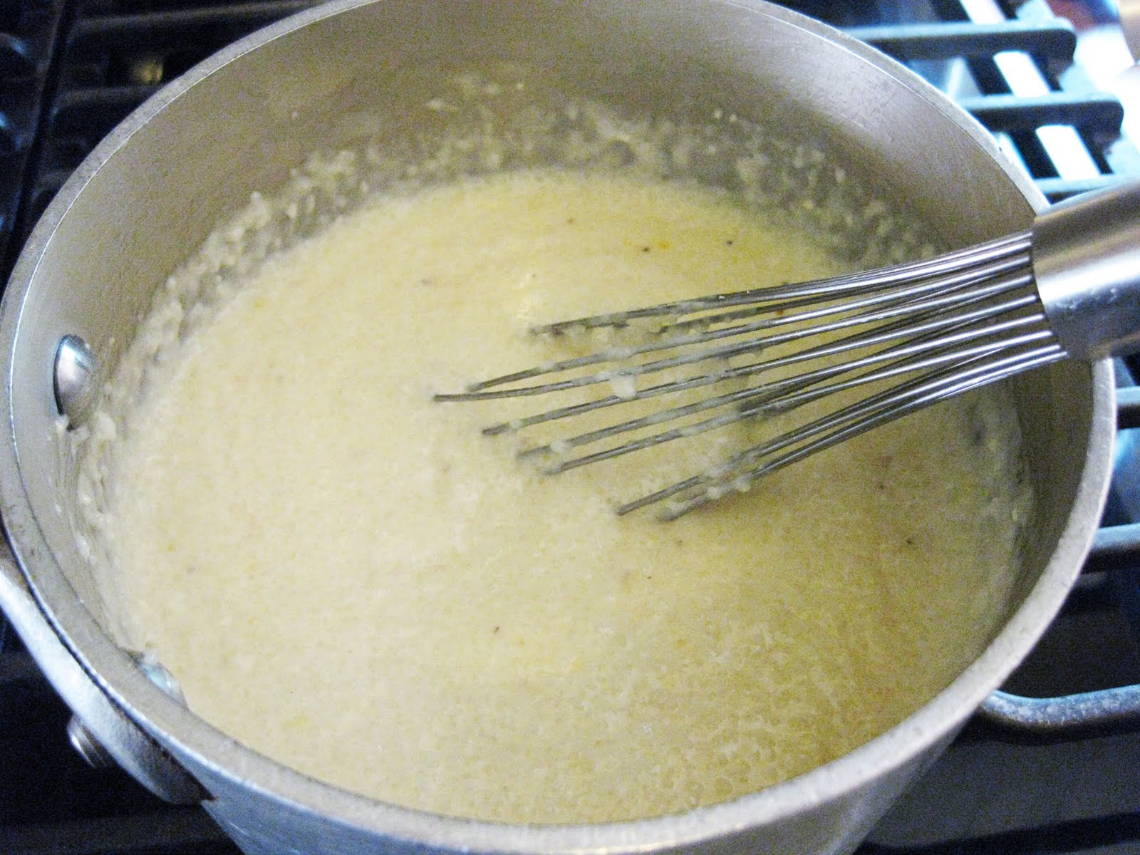 Bloatal Recall Grilled Chicken with Creamy Grits & Shiitake Sauce