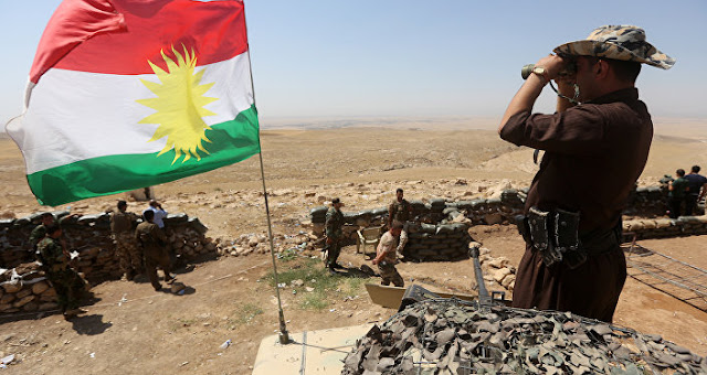 O governo do Iraque suspendeu os voos internacionais de e para a região do Curdistão, à medida que a pressão se eleva após um plebiscito pela independência.