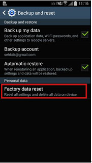 Cara Melakukan Factory Reset di Smartphone Android Samsung 9 Cara Melakukan Factory Reset di Smartphone Android Samsung 9