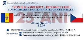 ”Republica Moldova - Republica Cehă: Consolidarea parteneriatelor culturale”