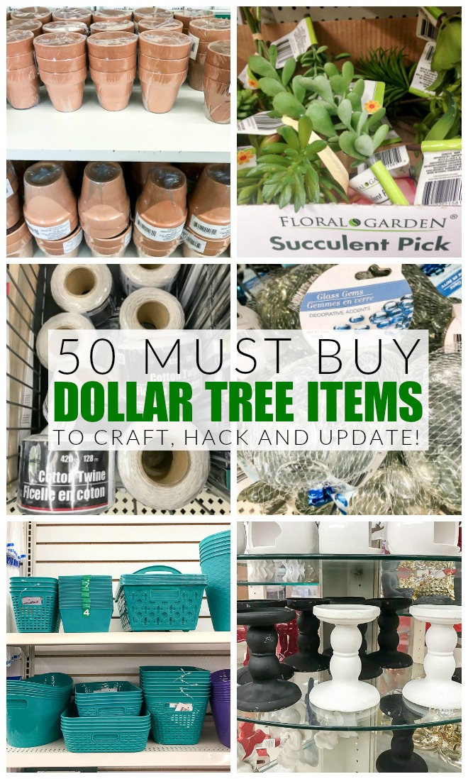 What to Buy at Dollar Tree The 50 Best Items Little House of Four