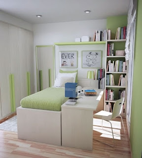 Dormitorios Juveniles en Espacios Pequeños - Colores en Casa