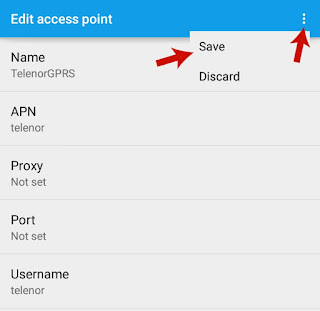 Edit and Save Access Point