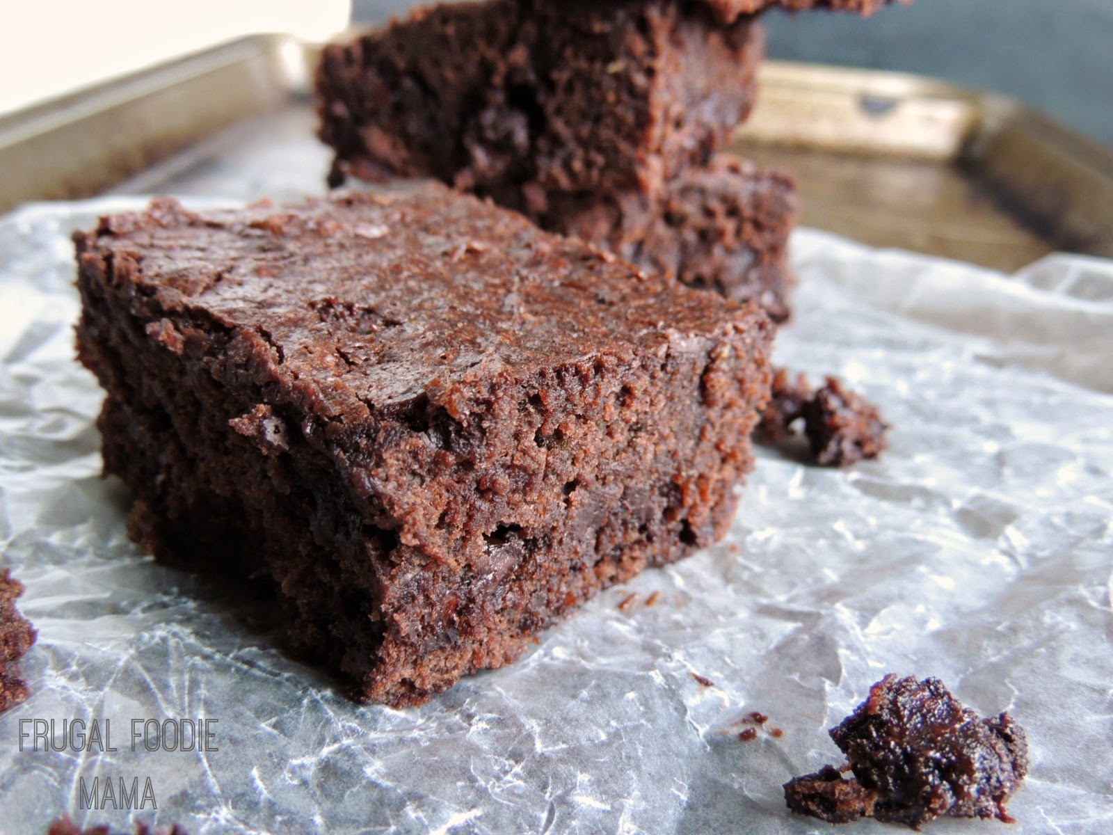 These incredibly moist 3 Ingredient Zucchini Brownies are so easy to make, plus they have bonus hidden veggies.