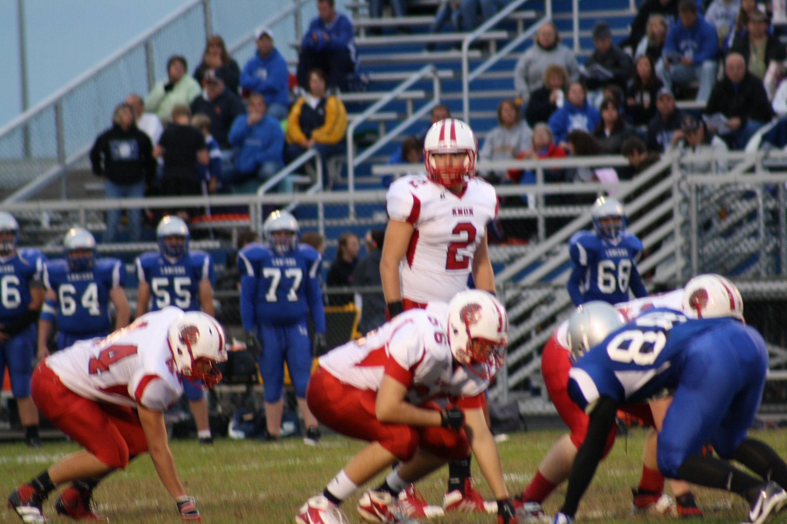 Knox High School: Football Win for Redskins!