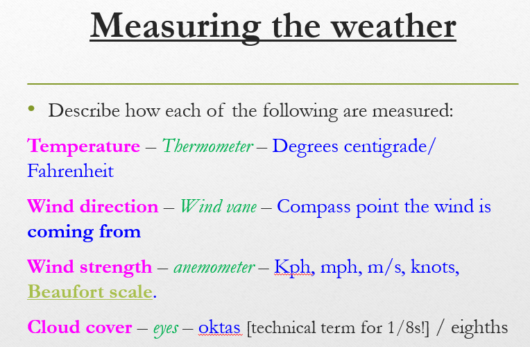 StGeog WEATHER CLIMATE RAINFALL