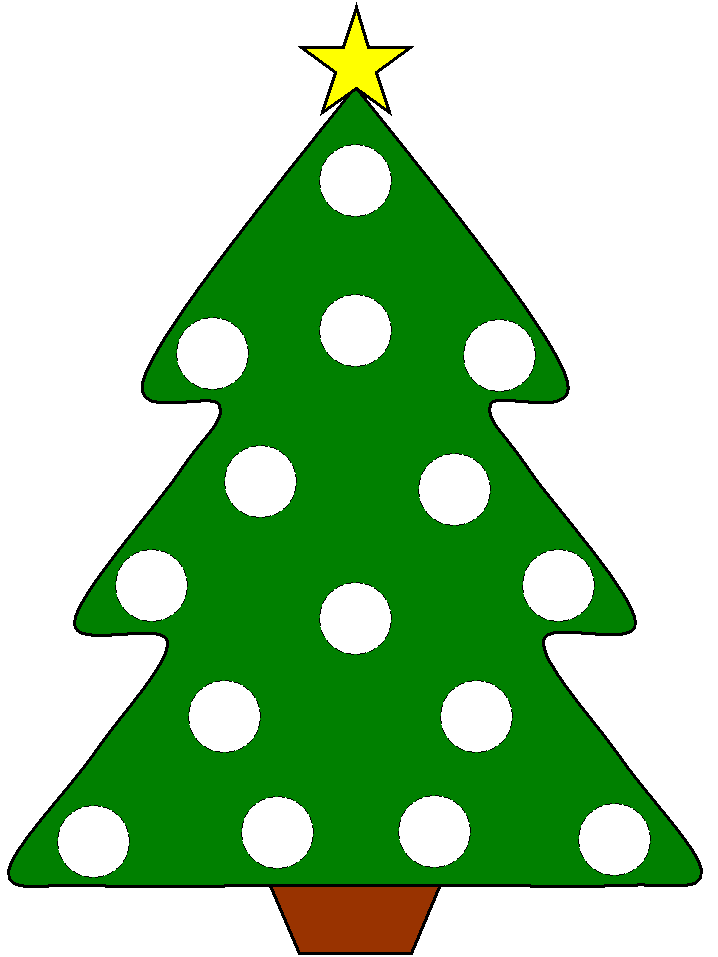 24 Tree Dot To Dot Homecolor Homecolor