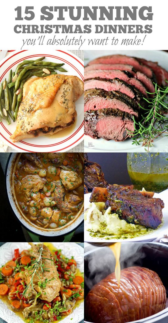 20+ Impressive Christmas Dinner Ideas