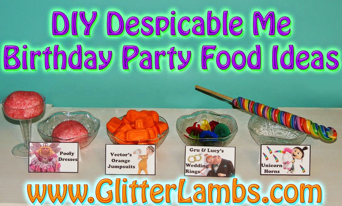 glitter-lambs-diy-despicable-me-birthday-party-food-card-label-ideas