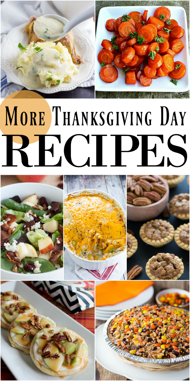 The Life of Jennifer Dawn: Recipes for Thanksgiving Day & Weekly Link Party