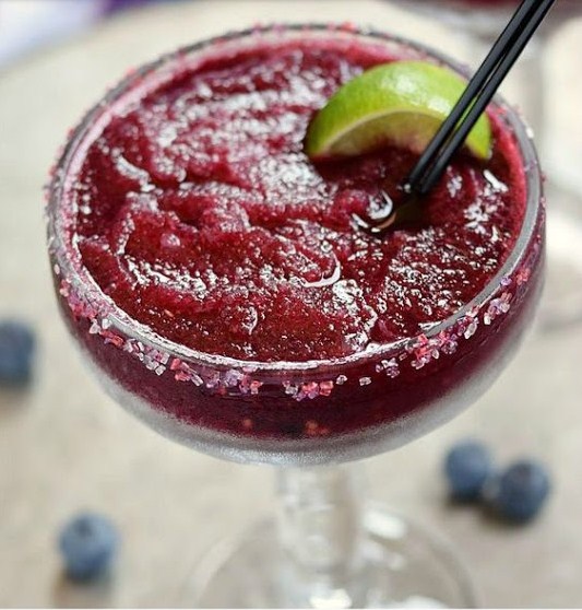 Frozen Blueberry Margaritas Frozen Blueberry Margaritas