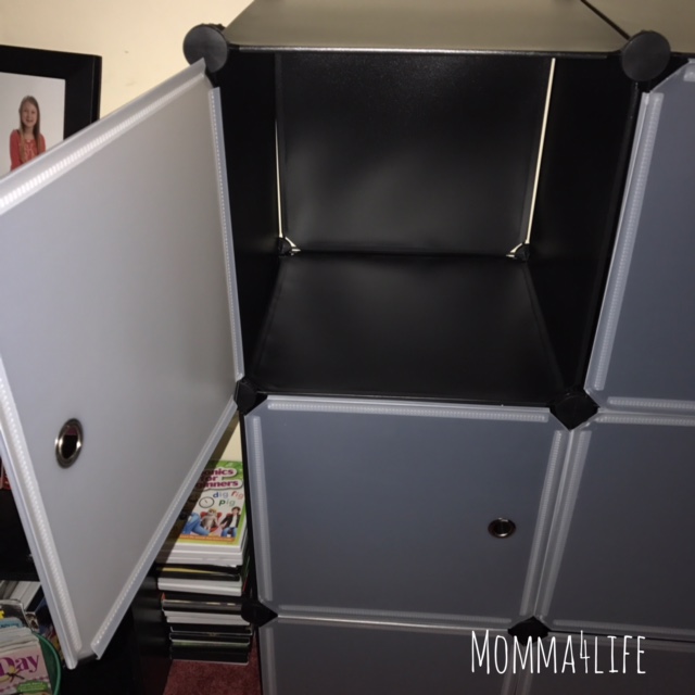 Songmic 3Tier DIY Storage Cube Organizer Closet 9Cube