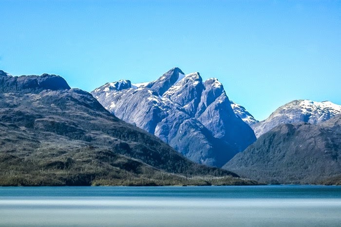 Dramatic Coast with Fjords in Patagonia, Chile