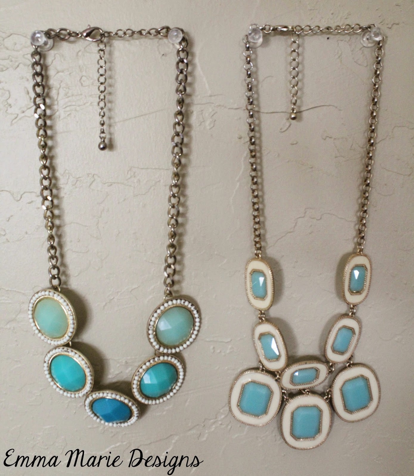 A Simple Way to Hang Statement Necklaces Emma Marie Designs
