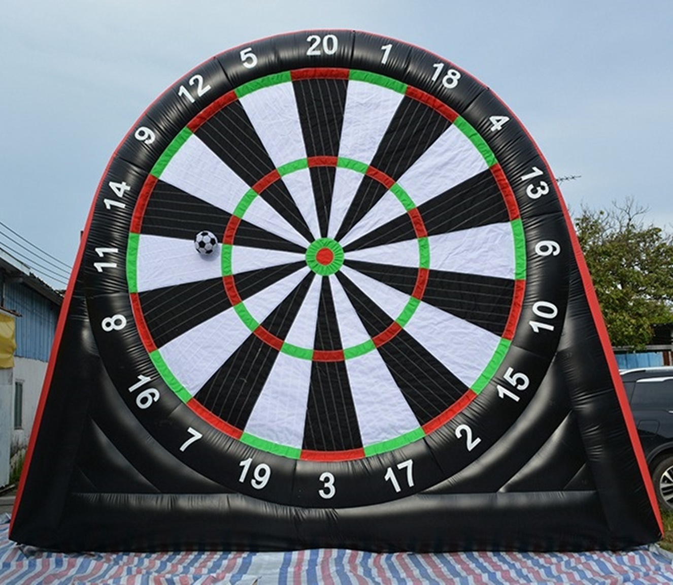 Introducing the Foot Dart Game