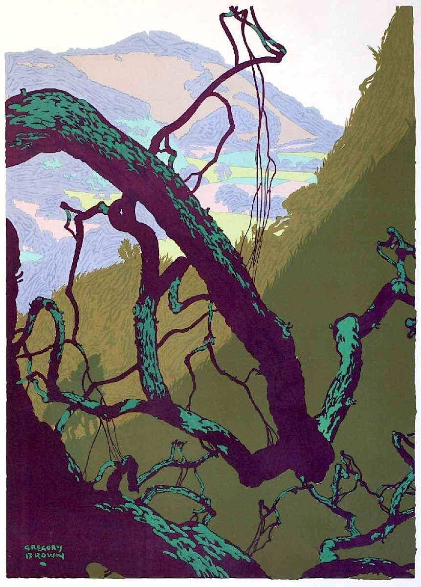 Gregory Brown Gregory Brown travel poster art