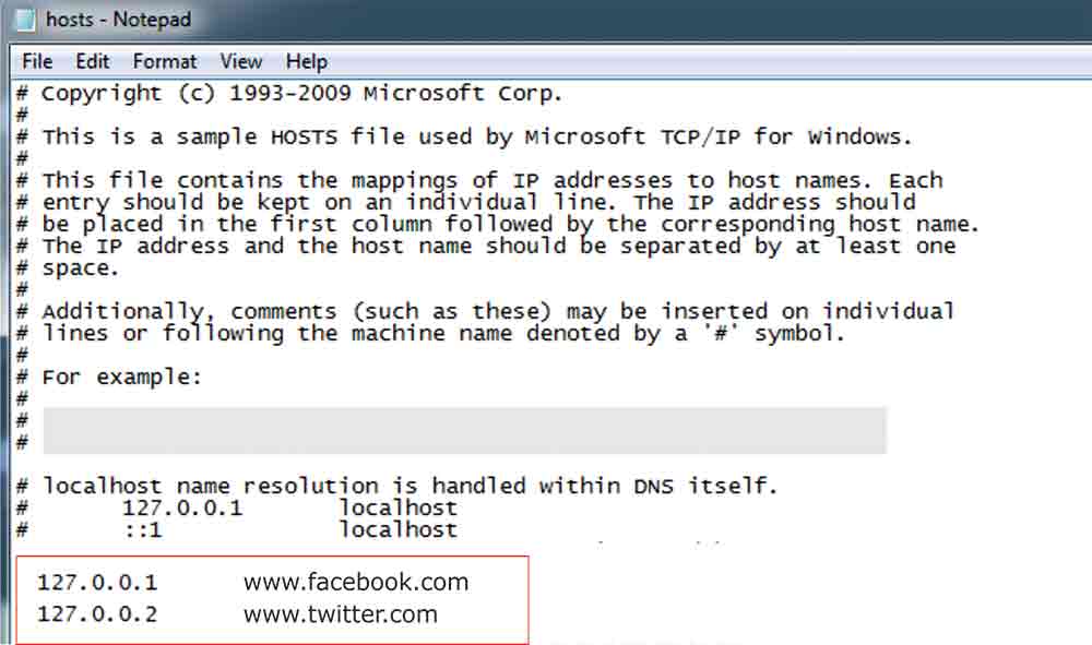 Файл hosts Windows 10. 127.0.0.1 Localhost # ::1 localhost. Localhost name Resolution is Handled within DNS itself.. Hosts update